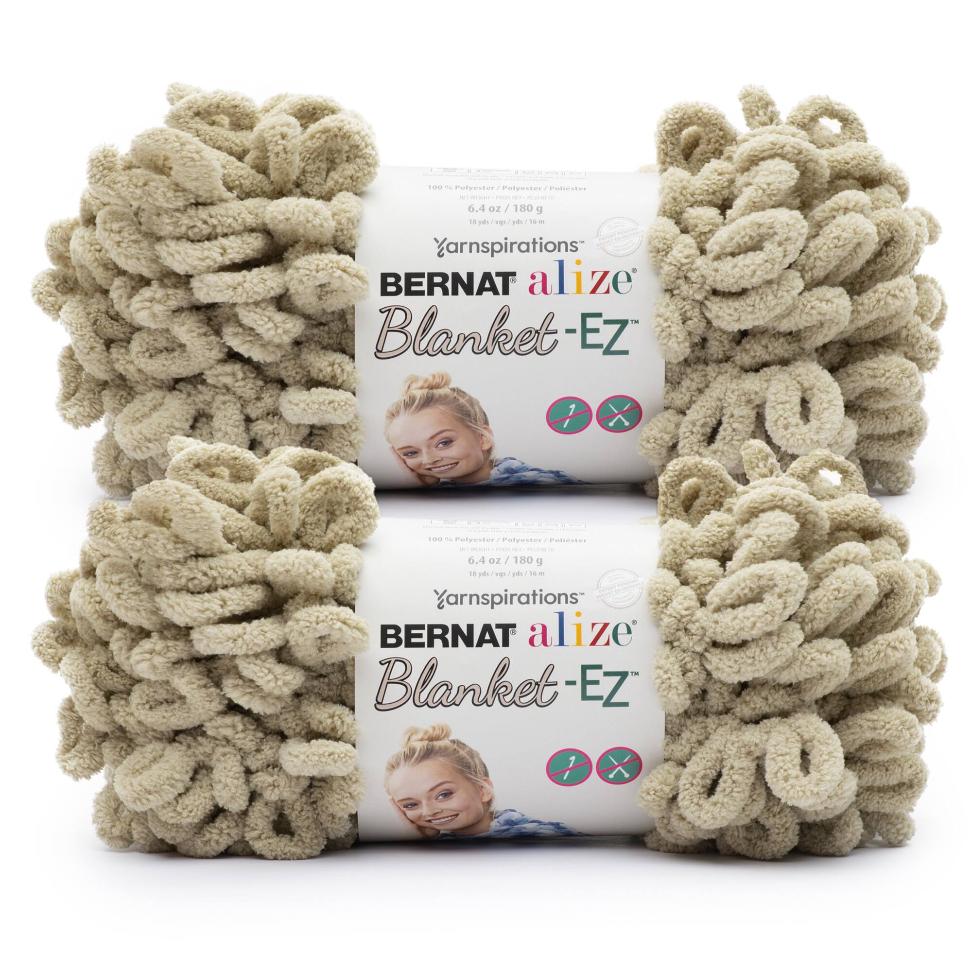 2 Pack Bernat® Alize® Blanket-EZ™ Yarn